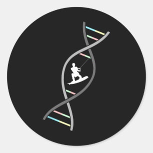 Wakeboardwakeboardfreestyle Wake Board  Classic Round Sticker