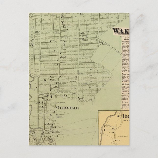 Wakefield, Bronxdale Postcard (Front)