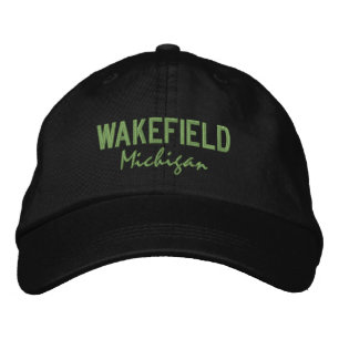 Wakefield Michigan Embroidered Baseball Hat
