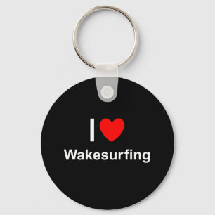 Wakesurfing Key Ring