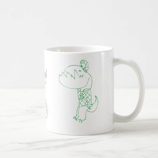 Wakeupasaurus Coffee Mug (Right)