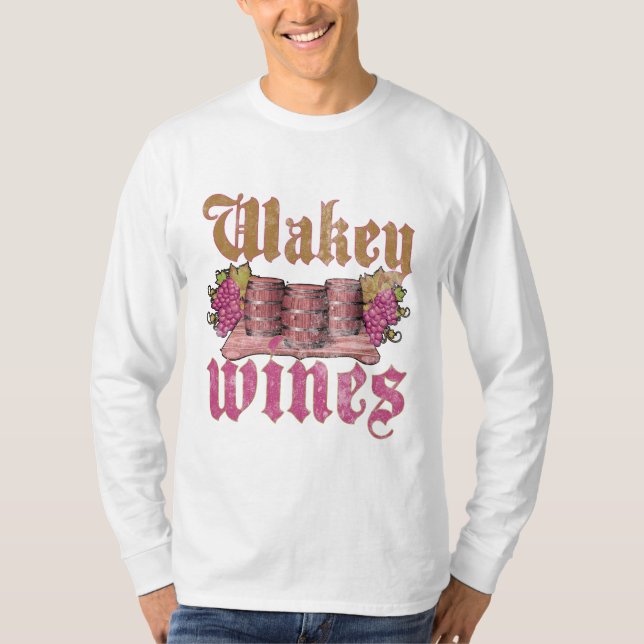 Wakey Wines T-Shirt (Front)