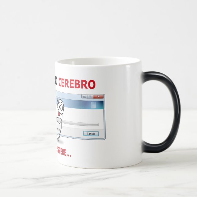Waking up brain magic mug (Right)