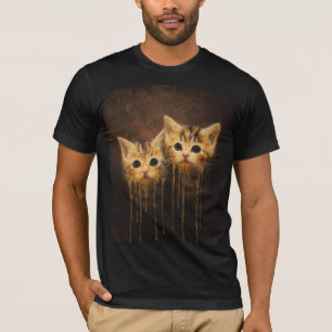Waking Wain — Gothic Surrealist Kitten T-Shirt