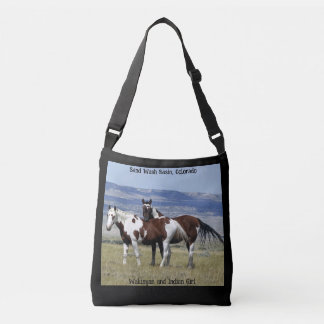 Wakinyan and Indian Girl Tote Bag