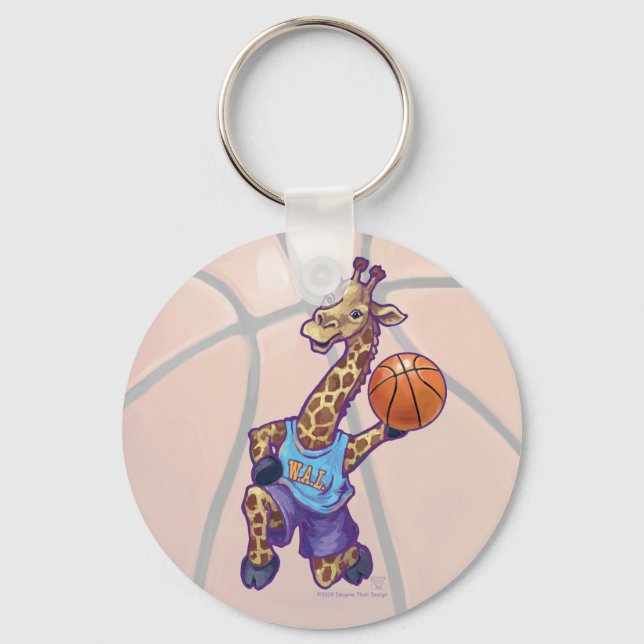 WAL Basketball Key Ring (Front)