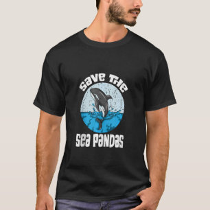 Wal Wale Orcas Walschützer Wal Fan Save the Sea Pa T-Shirt