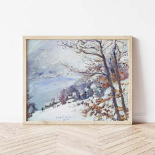 Walchensee in Winter   Lovis Corinth Poster