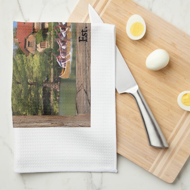 Waldemar Dining Hall Kitchen Towel (Quarter Fold)