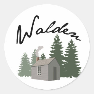 Walden Classic Round Sticker