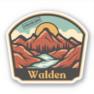 Walden, Colorado Sticker