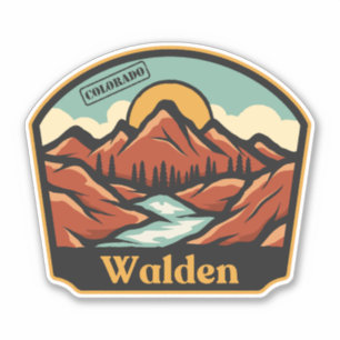 Walden, Colorado Sticker