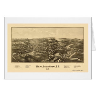 Walden, NY Panoramic Map - 1887