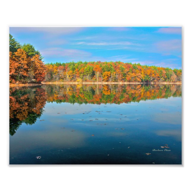 Walden Pond Photo Print (Front)