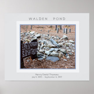 Walden Pond Poster