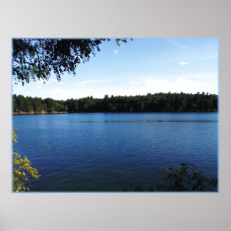 Walden Pond Print