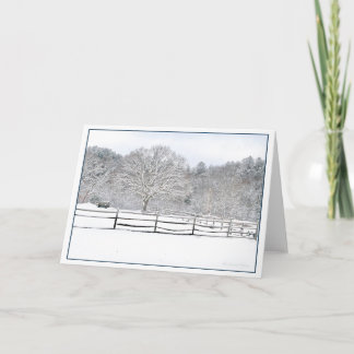 Walden Woods Project Farm Holiday Card
