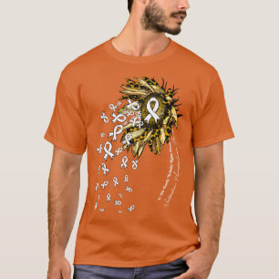 Waldenstroms Macroglobulinemia Awareness sunflower T-Shirt