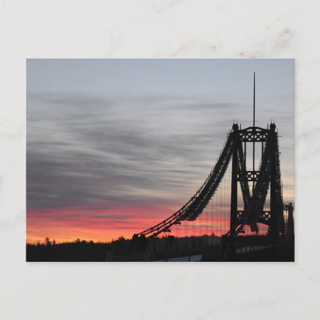 Waldo-Hancock Bridge Postcard (Front)