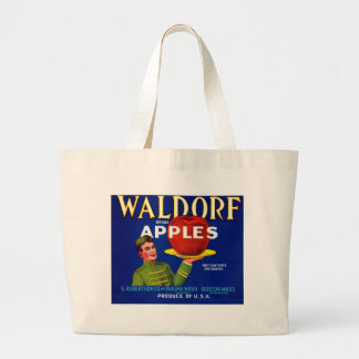 Waldorf Apples Large Tote Bag