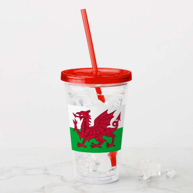 Wales Acrylic Tumbler (Front Ice)