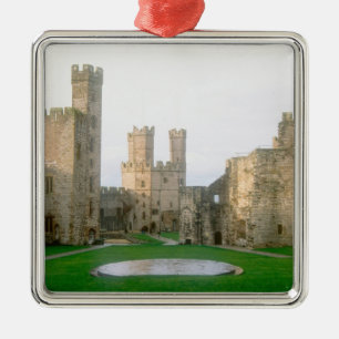 Wales, Caernarfon castle, one of Edward's 2 Metal Tree Decoration