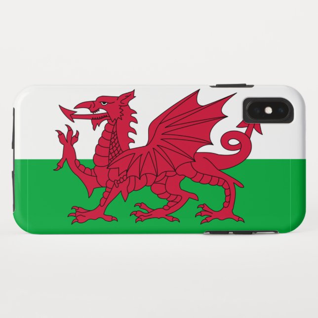 Wales Case-Mate iPhone Case (Back (Horizontal))