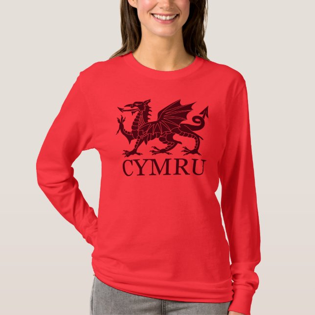 Wales CYMRU T-Shirt (Front)