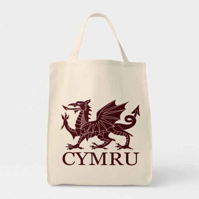 Wales CYMRU Tote Bag (Front)