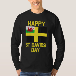 Wales 'Cymru' Welsh flag St. Davids Day Dewi Hapus T-Shirt