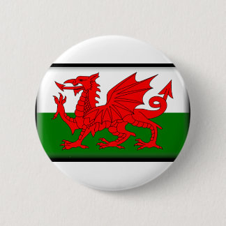 Wales Flag 6 Cm Round Badge