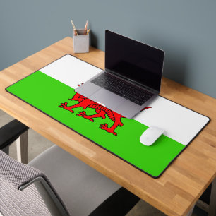 Wales flag desk mat