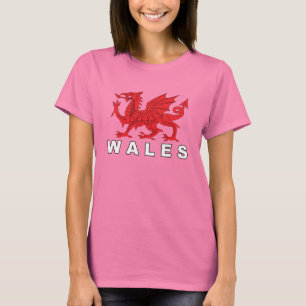 WALES - Flag Dragon T-Shirt