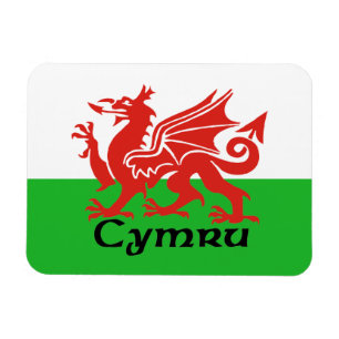 Wales Flag Magnet