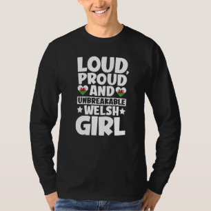 Wales Flag Proud Welshman Men & Women 1 T-Shirt