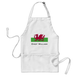 Wales Flag Standard Apron