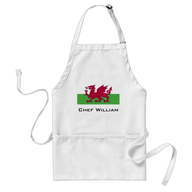 Wales Flag Standard Apron (Front)