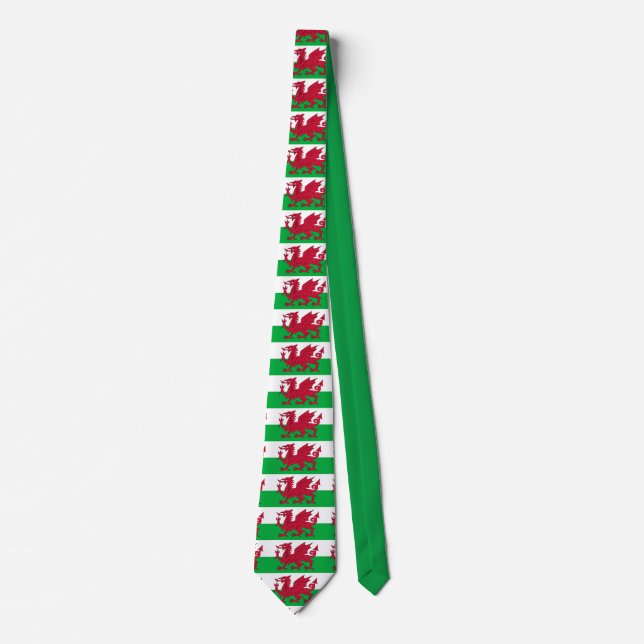 wales flag tie (Front)