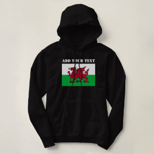 Wales Flag World Cup 2026 Football Soccer Hoodie