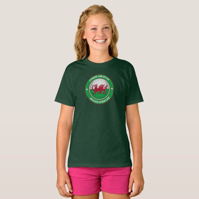 Wales Forever T-Shirt (Front Full)