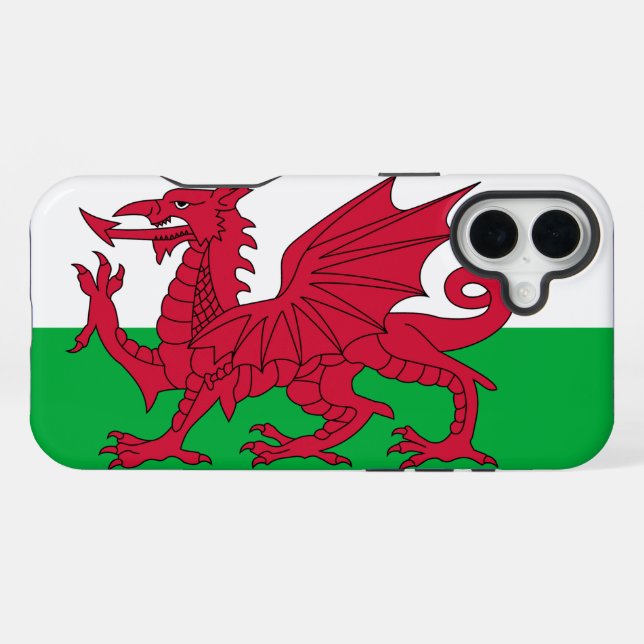 Wales iPhone Case (Back Horizontal)