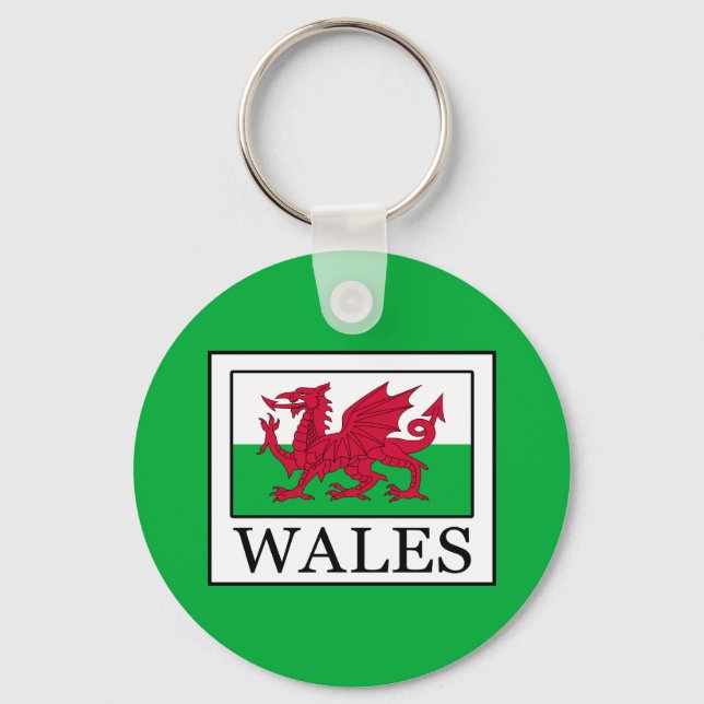 Wales Key Ring (Front)