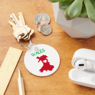 Wales Key Ring