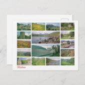 Wales multi-image postcard (Front/Back)