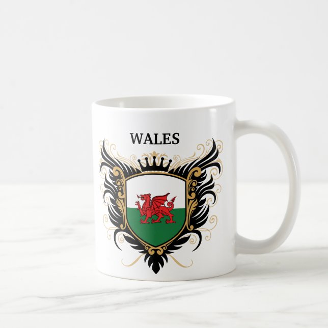 Wales [personalise] coffee mug (Right)