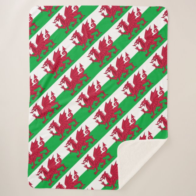 Wales Sherpa Blanket (Front)
