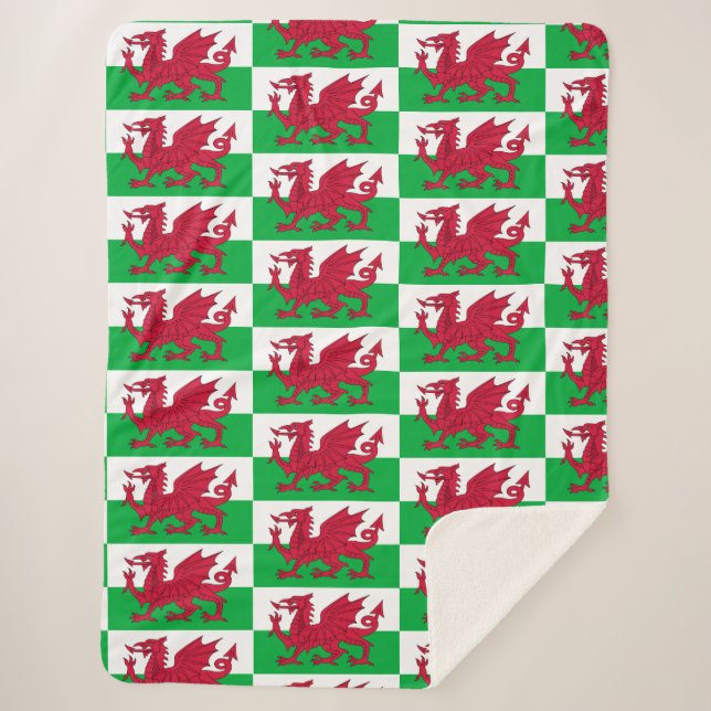 Wales Sherpa Blanket (Front)