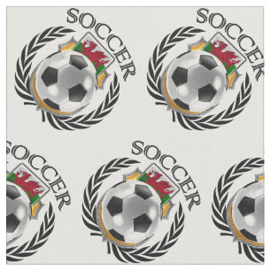 Wales Soccer 2016 Fan Gear Fabric