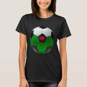 Wales Soccer Football Flag Boys Kids Girls T-Shirt