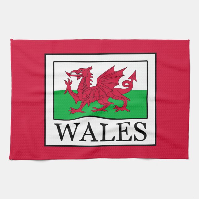 Wales Tea Towel (Horizontal)